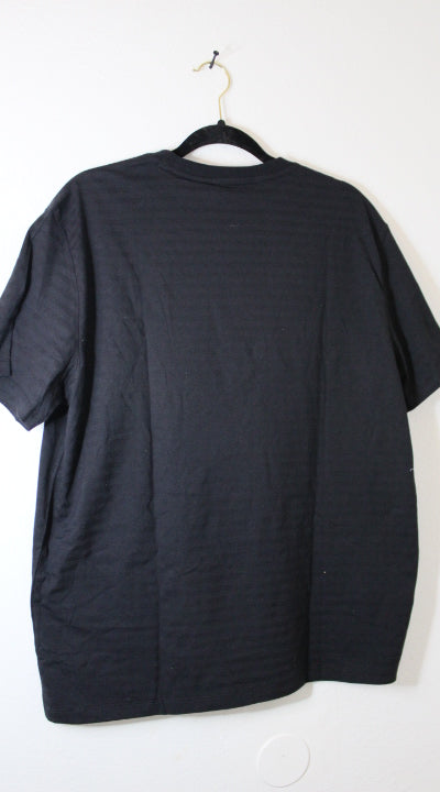 Calvin Klein Men's Smooth Cotton Liquid Touch Crewneck T-Shirt, Black size L/G