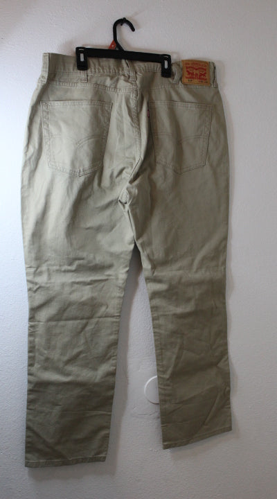 Levi's Men's 514 Straight Fit Jeans, Tan, Size 38x29